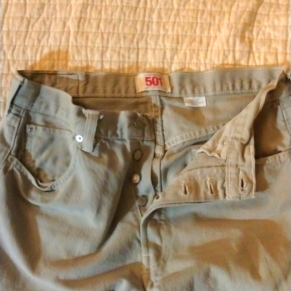 Levi's 501,34x30, greyish pants - Picture 1 of 4